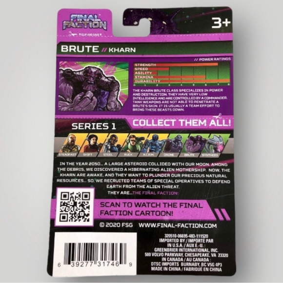 Final Faction 2020 Kharn Hive Class Figures Lot of 3!  Drone, Brute & Synthoid! - Picture 6 of 8